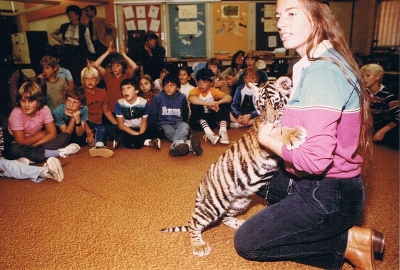 Anne in the classroom